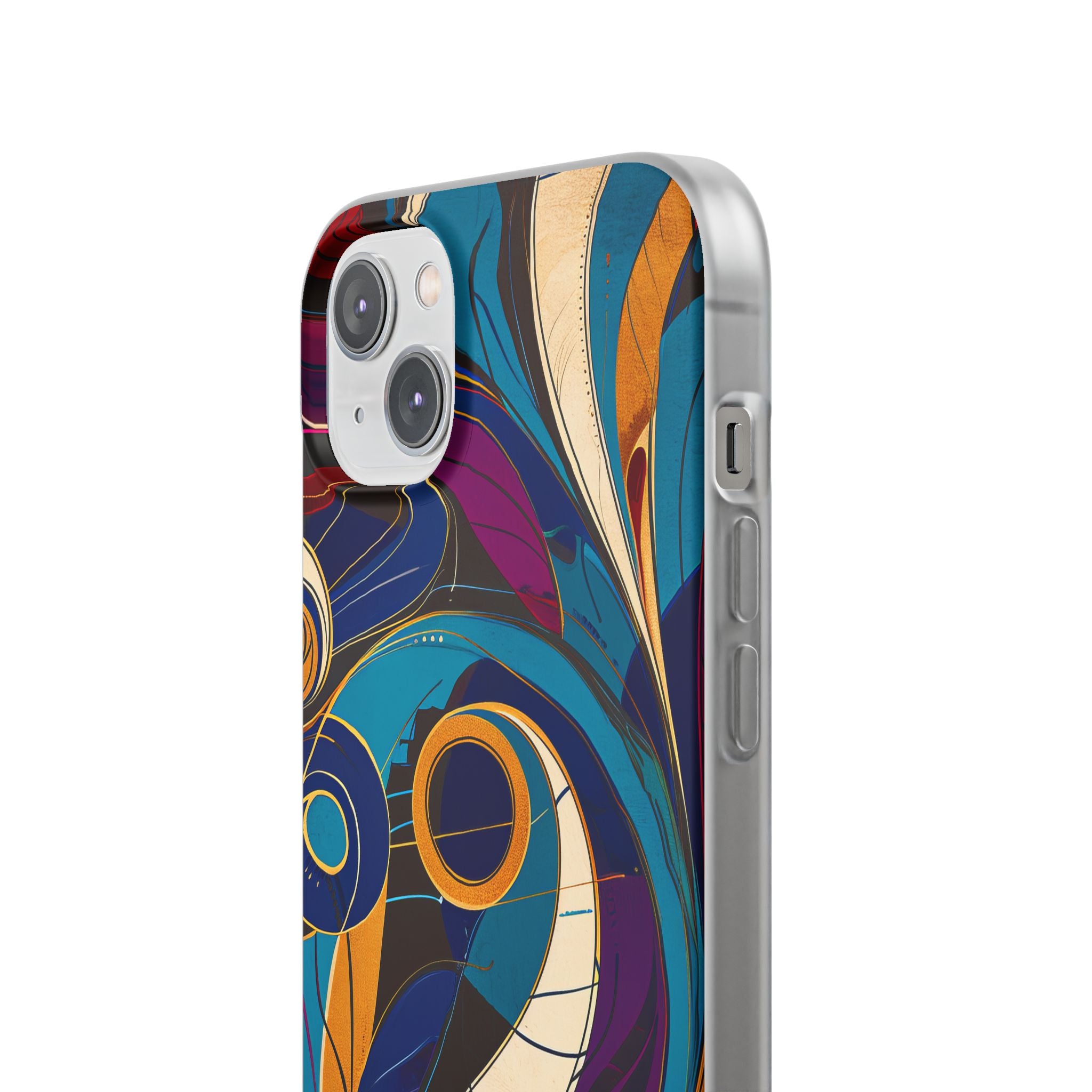 Vintage Vortex Harmony iPhone 14 - Flexi Phone Case