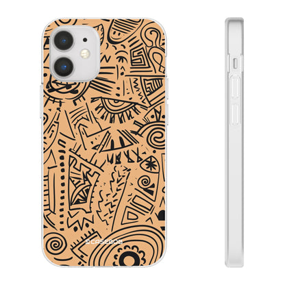 Mystic Tribal Geometry | Flexible Phone Case for iPhone