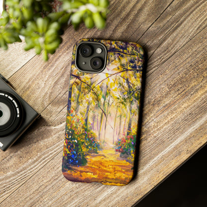 Sunny forest - Protective Phone Case