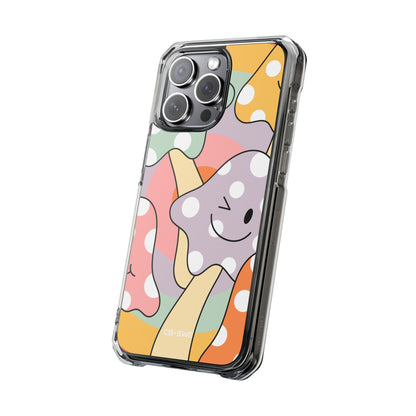 Playful Mushroom Friends iPhone Case - Impact