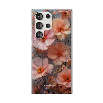 Serene Botanical Blooms - Flexi Samsung S23 Phone Case