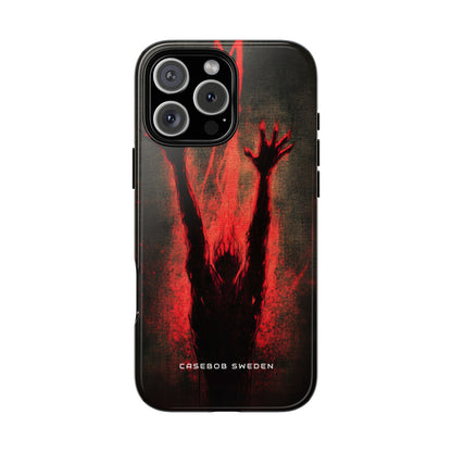 Gothic Crimson Ascension iPhone 16 - Tough Phone Case