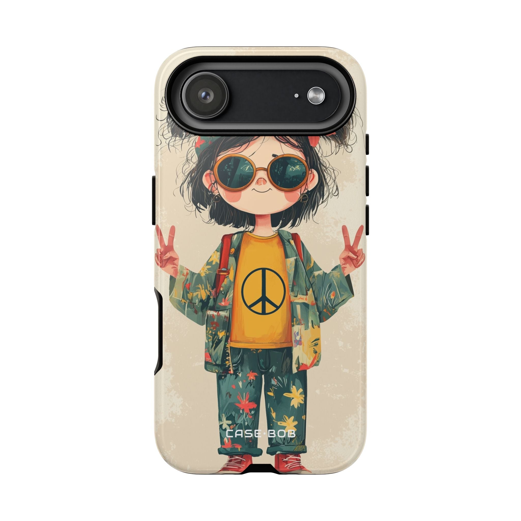 Peace Pigtails iPhone 17 Air Case - Tough