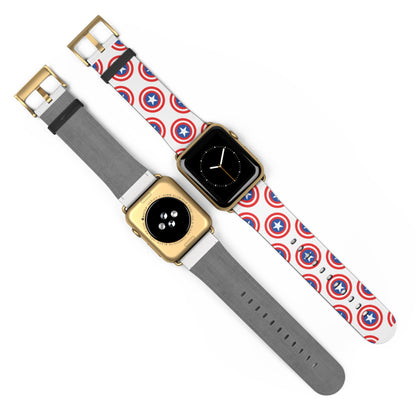 Star Shield Pattern - Watch Band