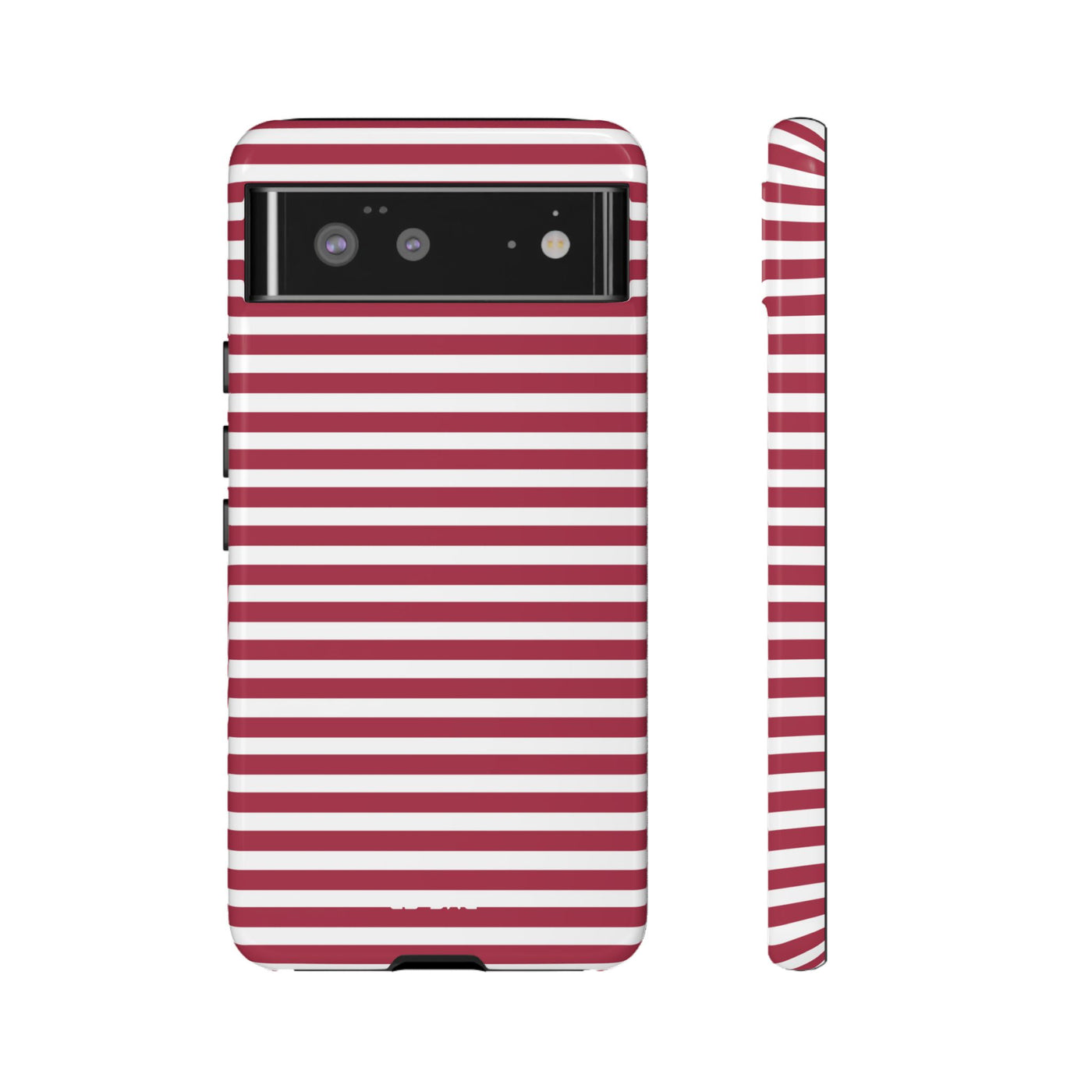 Crimson Stripes Flow - Google Pixel Case