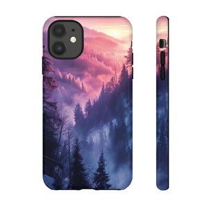 Forest Mountain Pastel Dream - Protective Phone Case