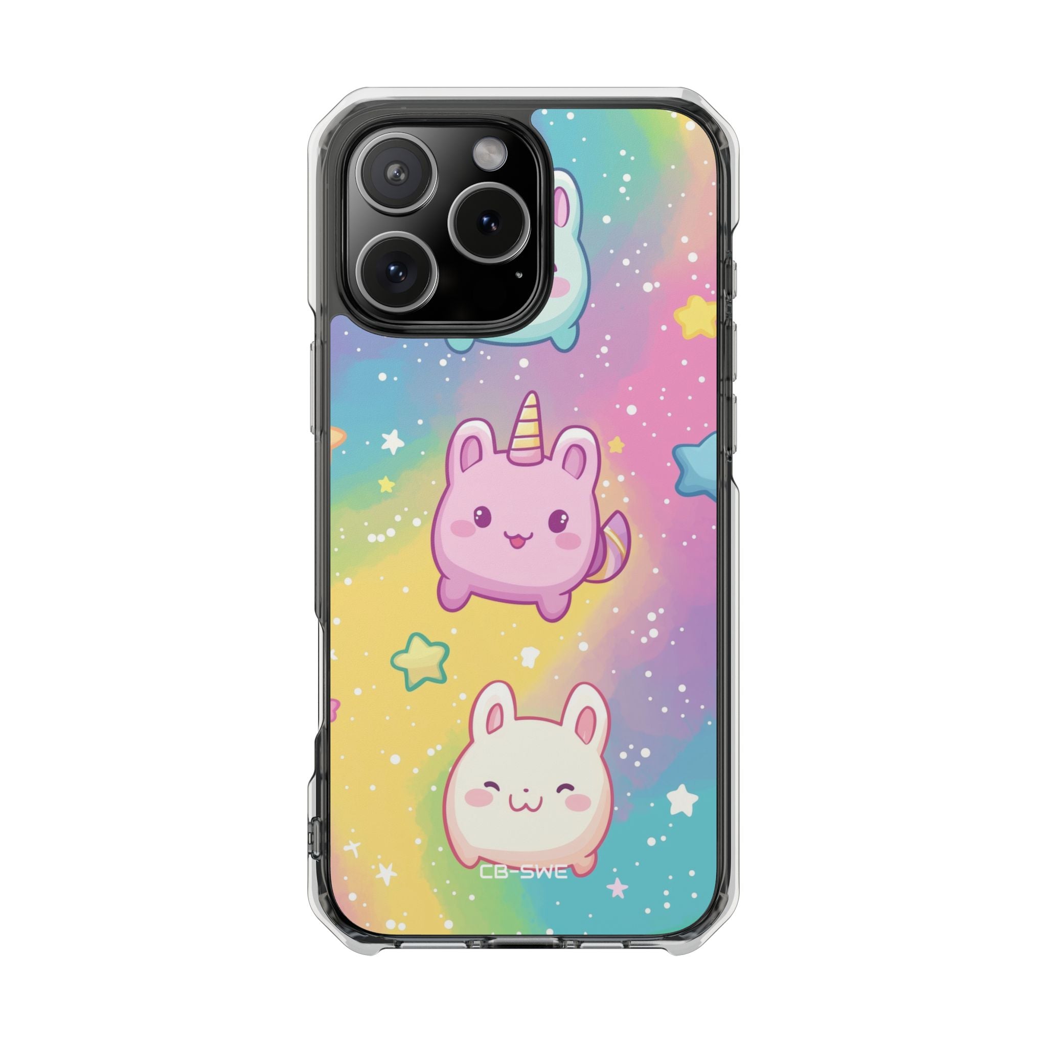 Bunnies Dance Under Stars iPhone Case - Impact