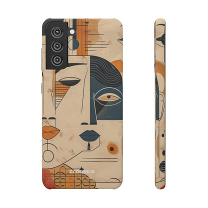 Cubist Introspection | Slim Phone Case for Samsung