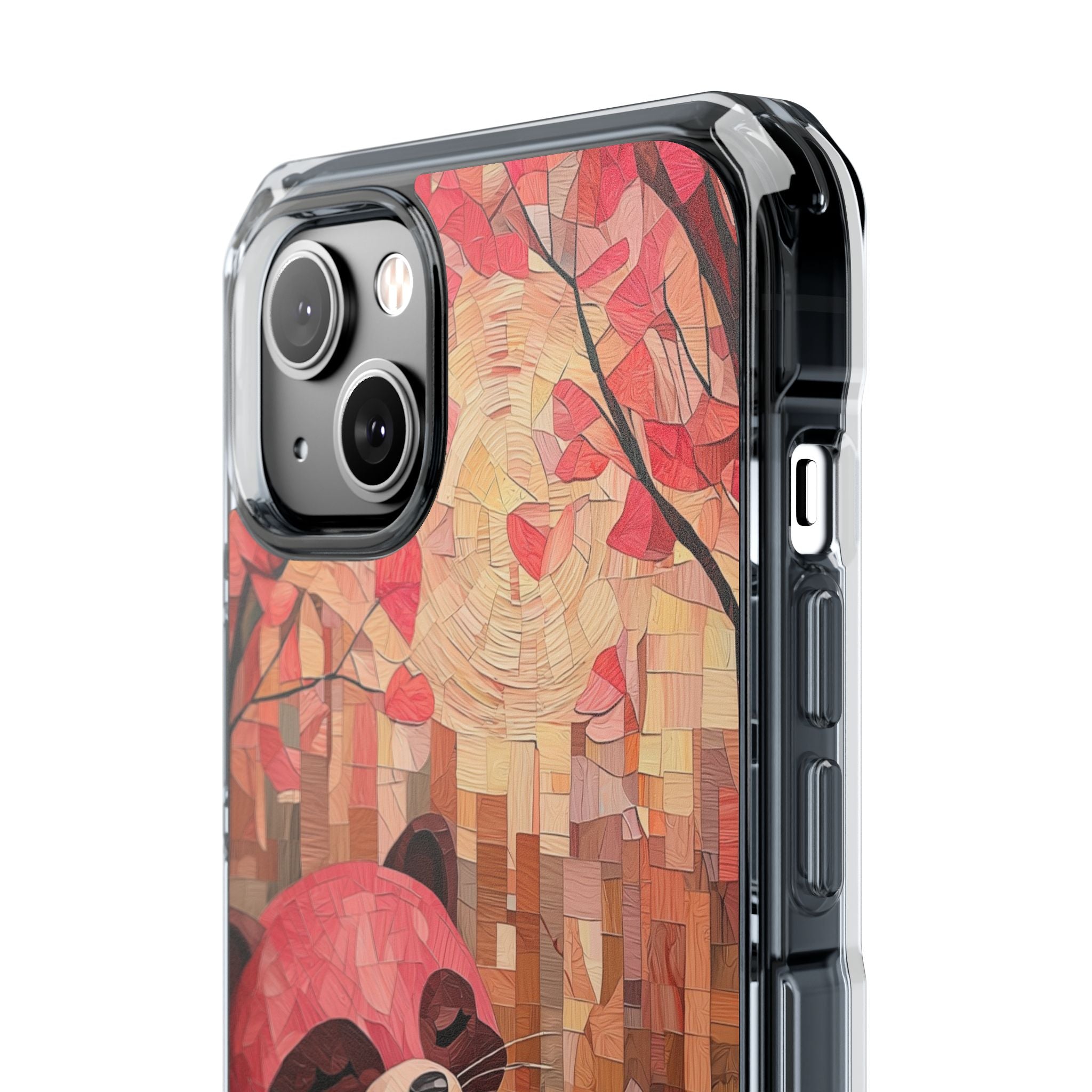 Raccoon Holds Donut iPhone Case - Impact