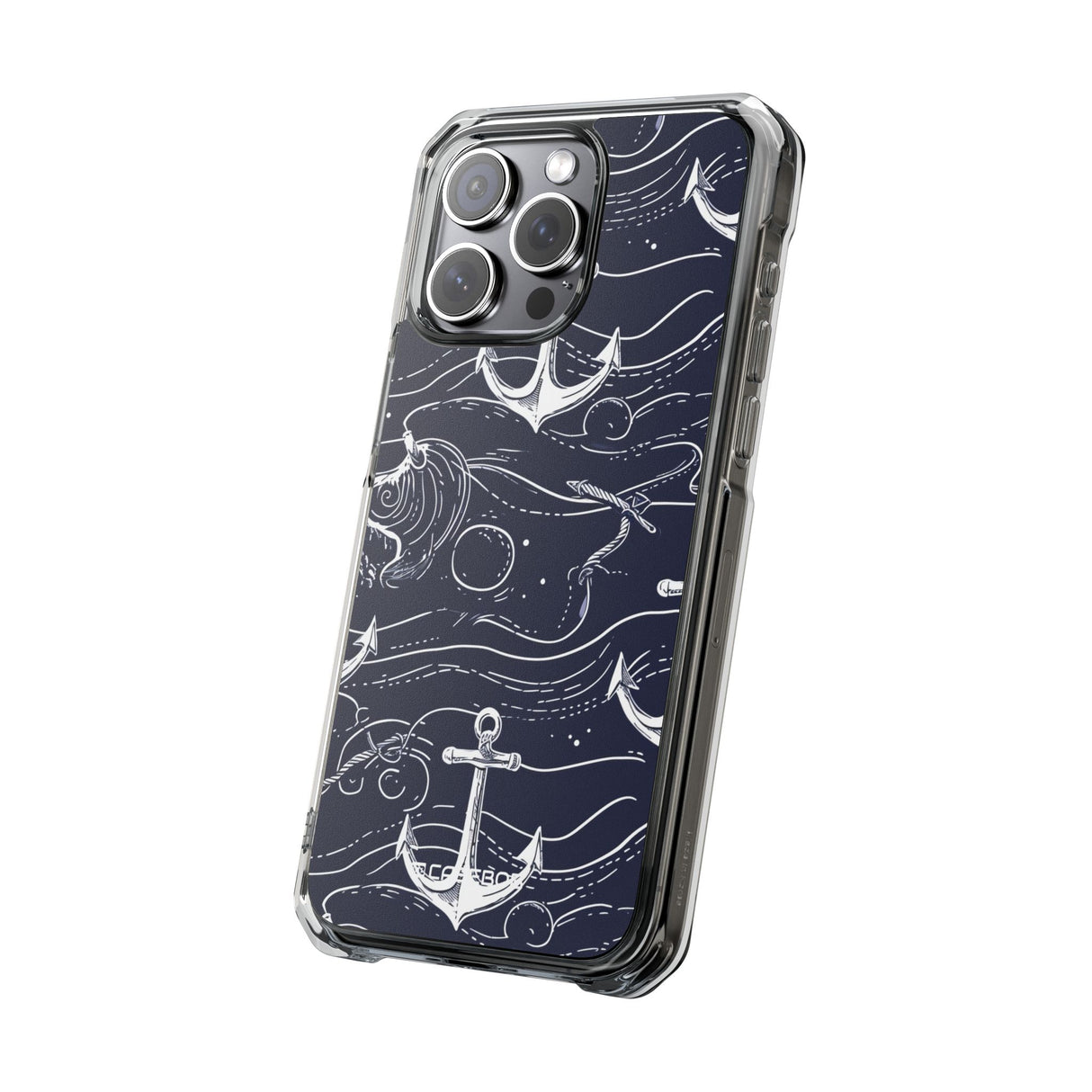 Nautical Whimsy – Handyhülle für iPhone (Clear Impact – Magnetisch)