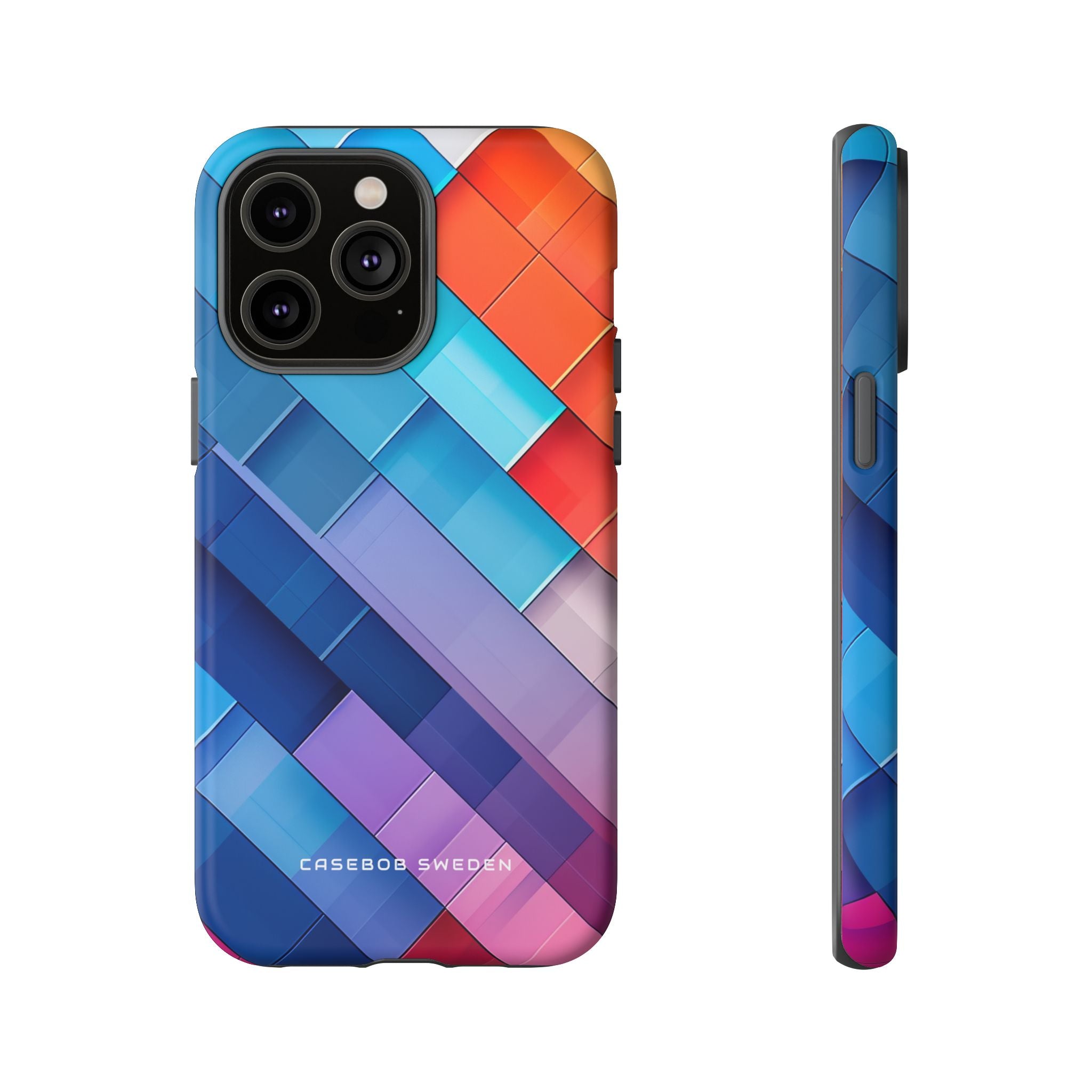 Vibrant GeoFlow iPhone 14 - Tough Phone Case