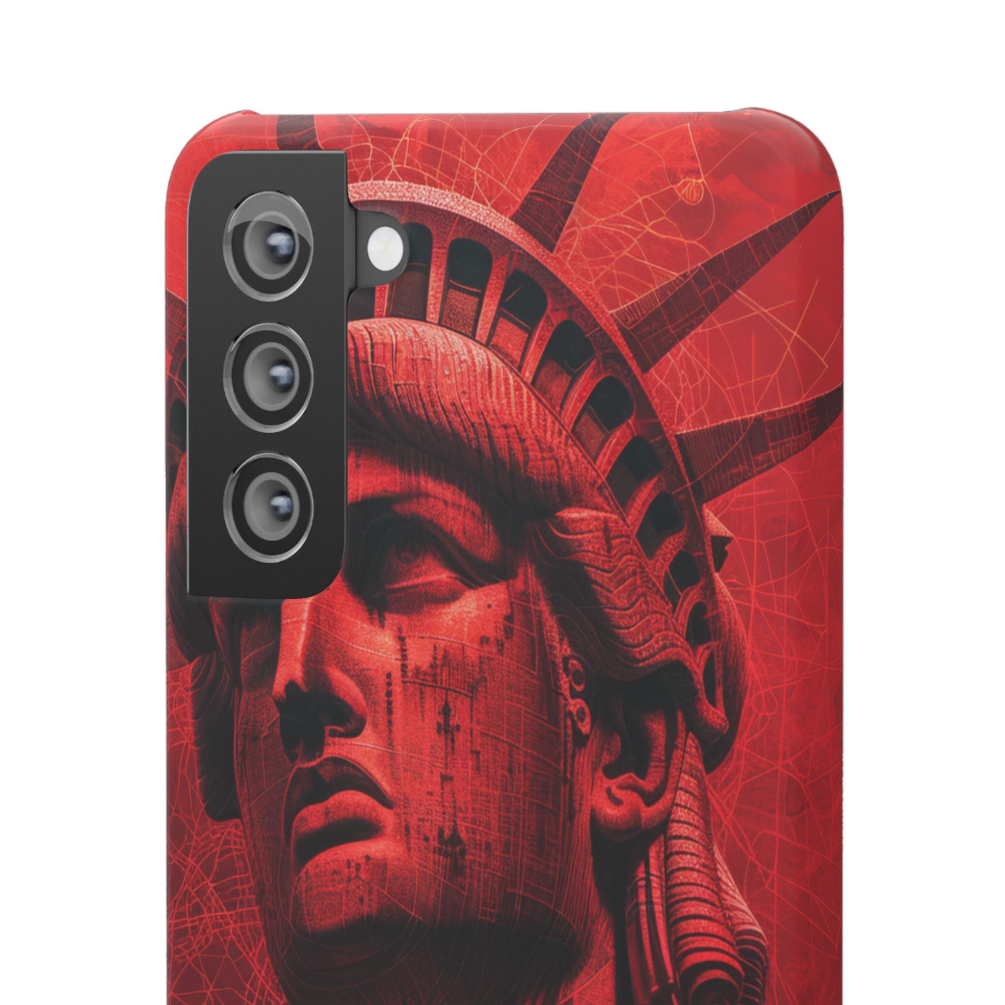 Zen Red Liberty Vision Samsung S21 - Slim Phone Case