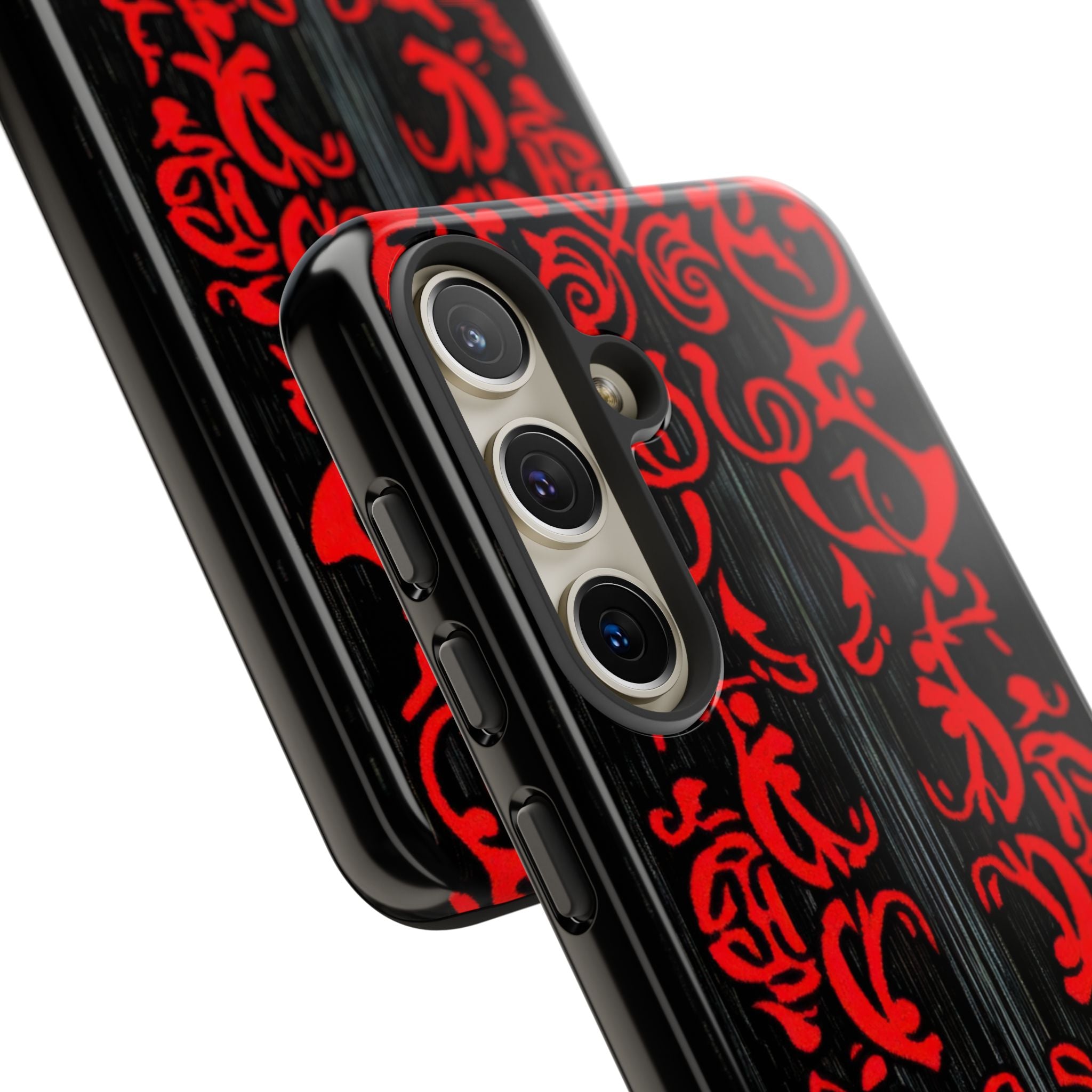 Gothic Crimson Symmetry Samsung S24 - Tough Phone Case