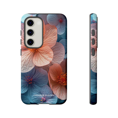 Peach Blossom Serenity - Tough Samsung S23 Phone Case