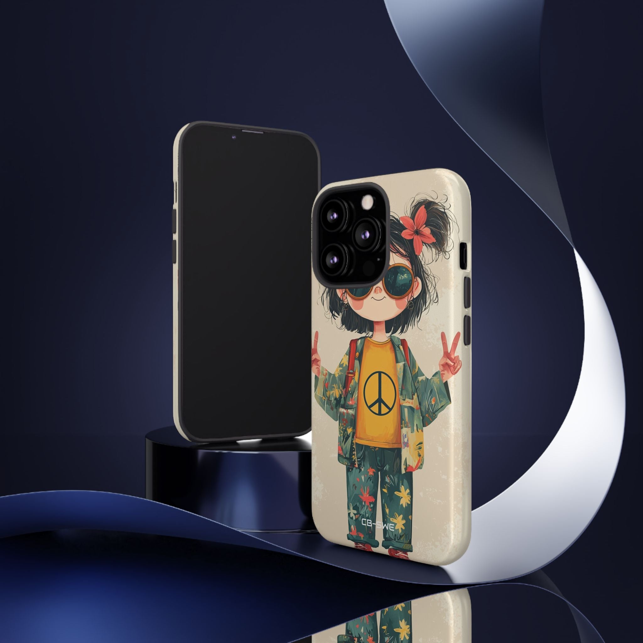 Groovy Child Laughs - iPhone Case