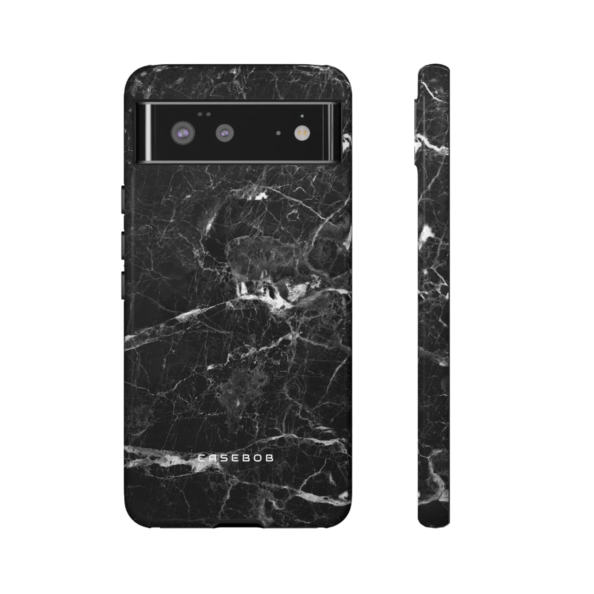 Black Marble - Protective Phone Case