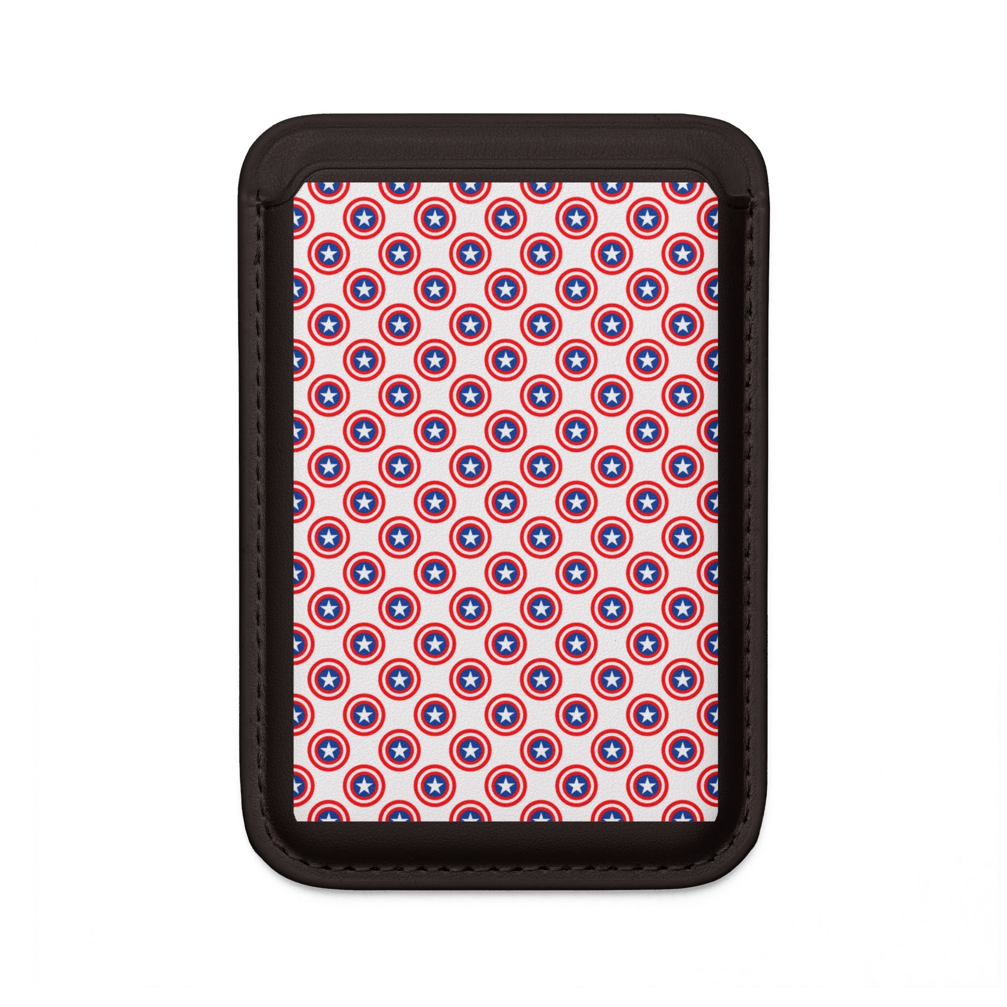 Star Shield Pattern Wallet – MagSafe Ready