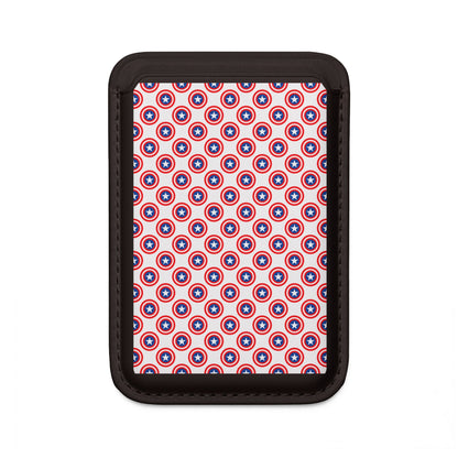 Star Shield Pattern Wallet – MagSafe Ready