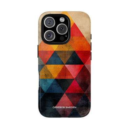 Geometric Energy - Tough iPhone 16 Phone Case