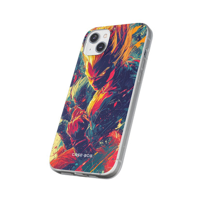 Yellow Fury iPhone 14 Plus Case - Soft