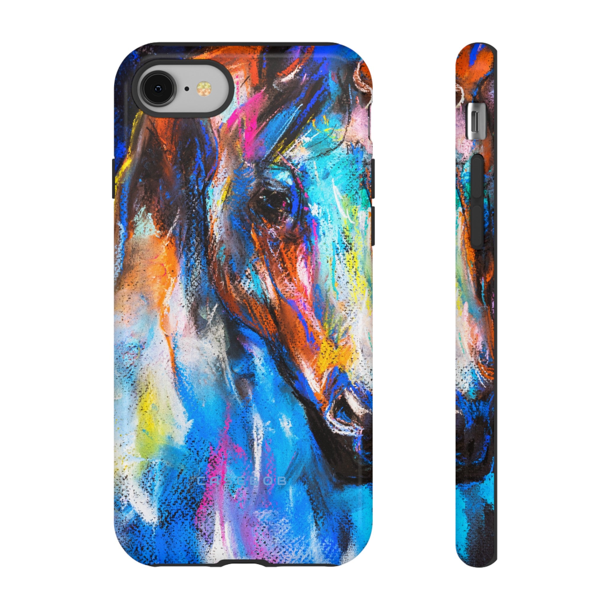 Original Pastel Horse - Protective Phone Case