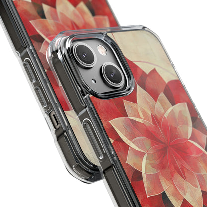 Crimson Bloom iPhone 14 Case - Impact