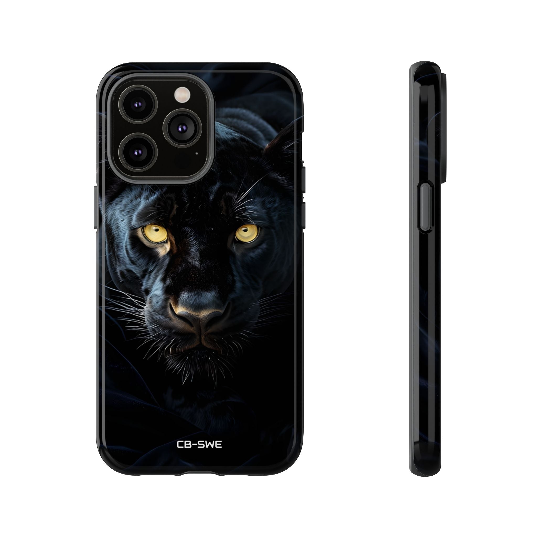Mysterious Panther Gaze - iPhone Case
