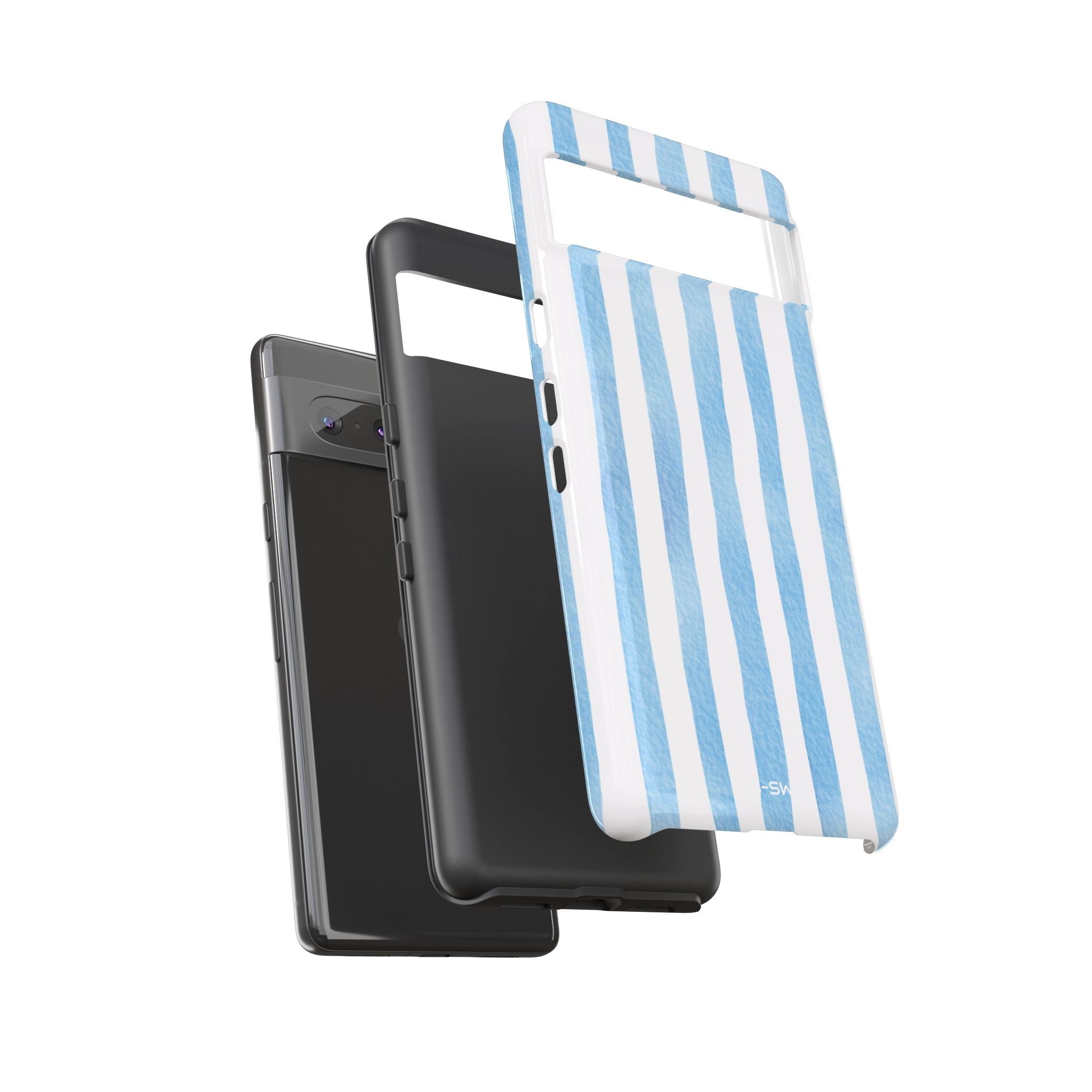 Soft Blue Watercolors - Google Pixel Case