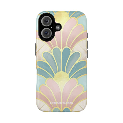 Pastel Deco Elegance - Tough + MagSafe® iPhone 16 Phone Case