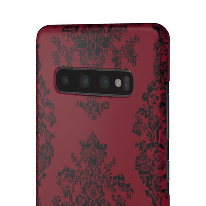 Gothic Crimson Elegance Samsung S10 - Slim Phone Case