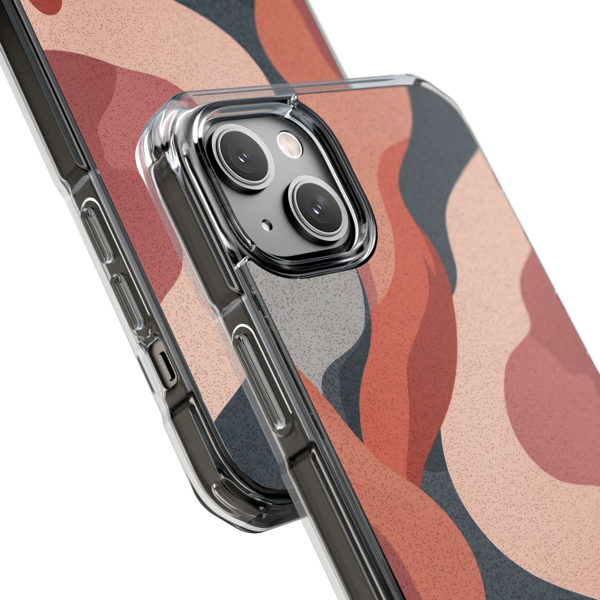 Flowing Earth Tones iPhone Case - Impact