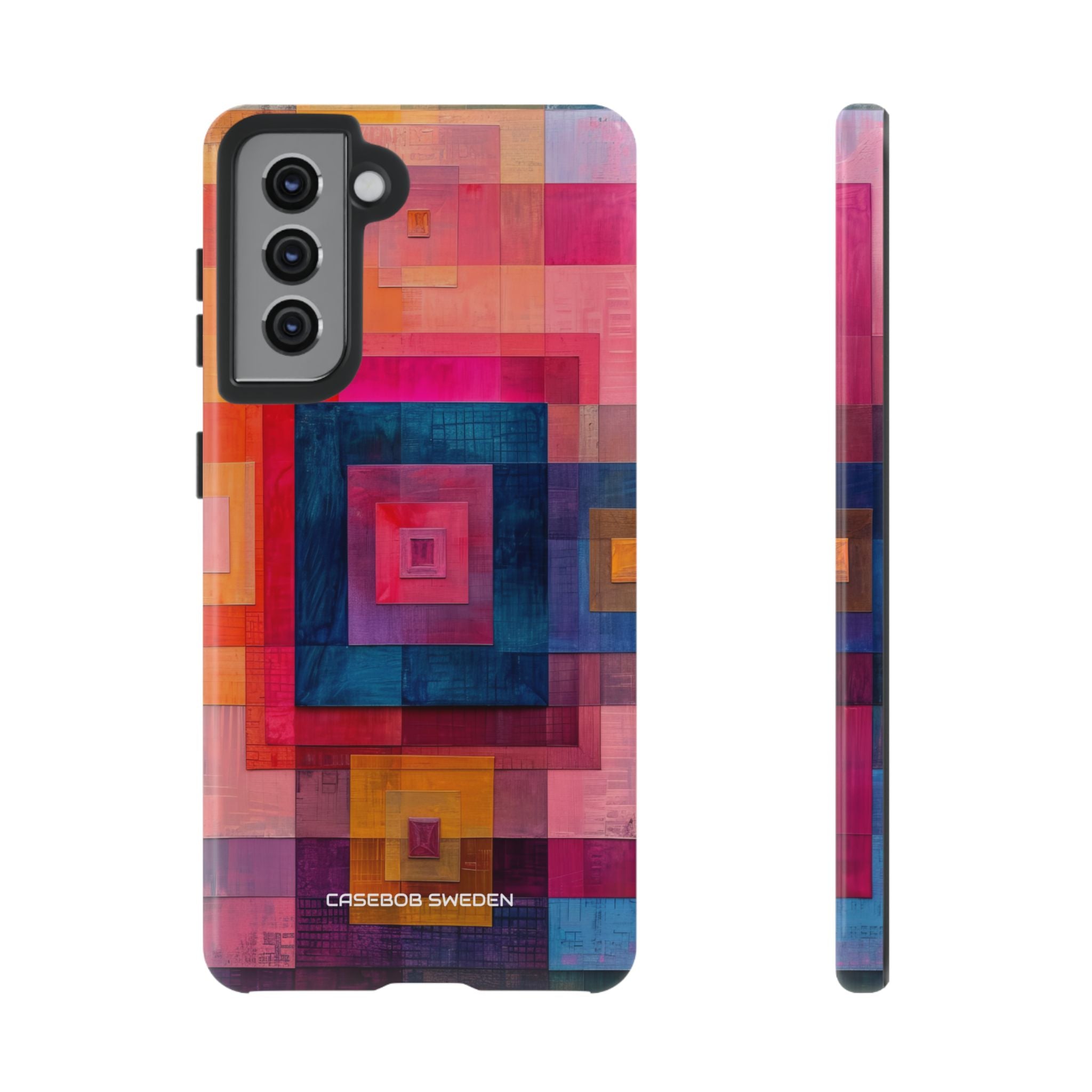 Vibrant Geometry - Tough Samsung S21 Phone Case