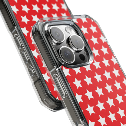 Red Star Symmetry iPhone Case - Impact