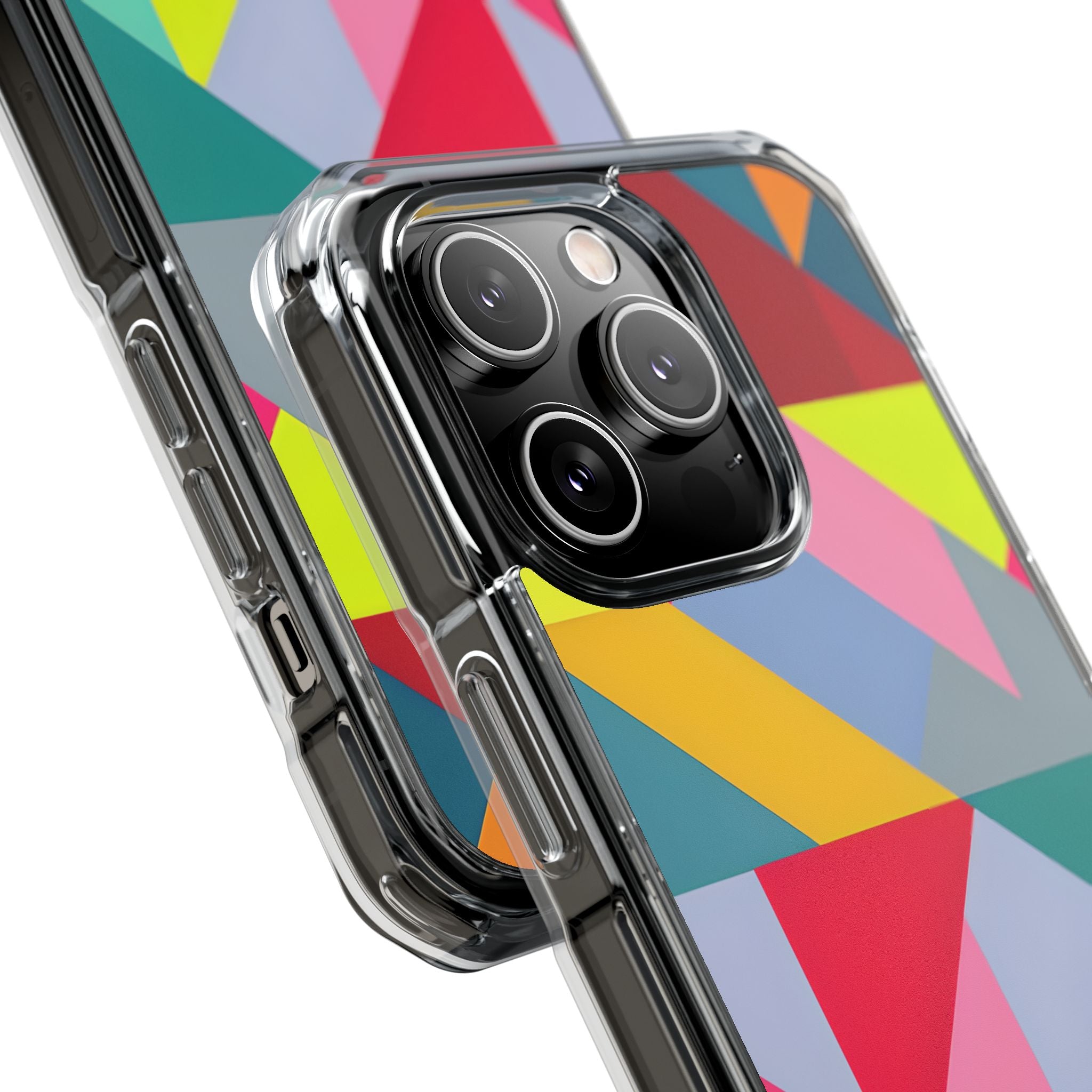 Dynamic Geometric Energy iPhone Case - Impact