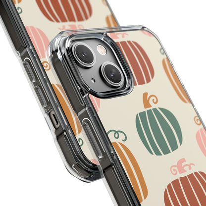 Whimsical Pumpkin Harmony iPhone Case - Impact