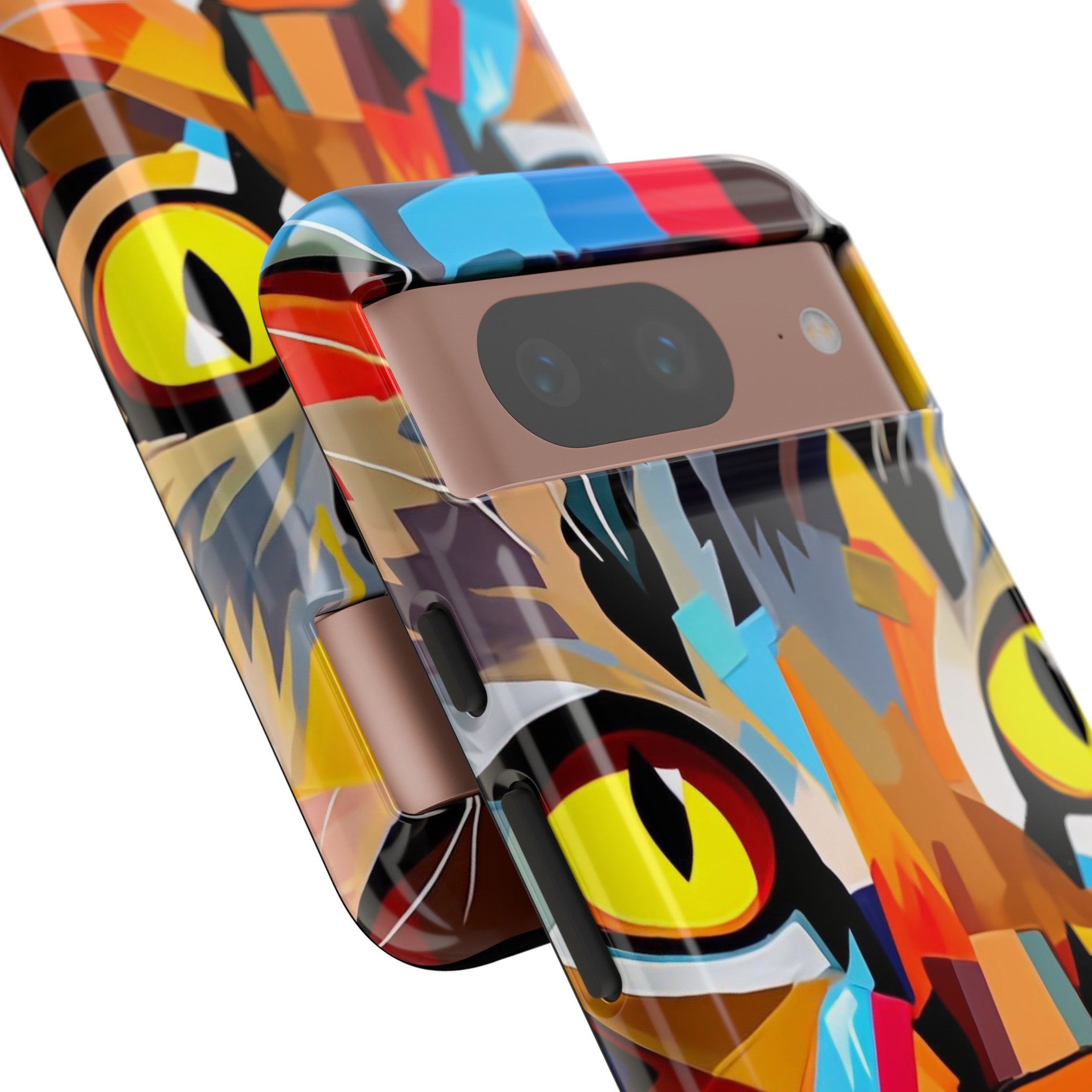 Abstract Kitty Palette - Protective Phone Case