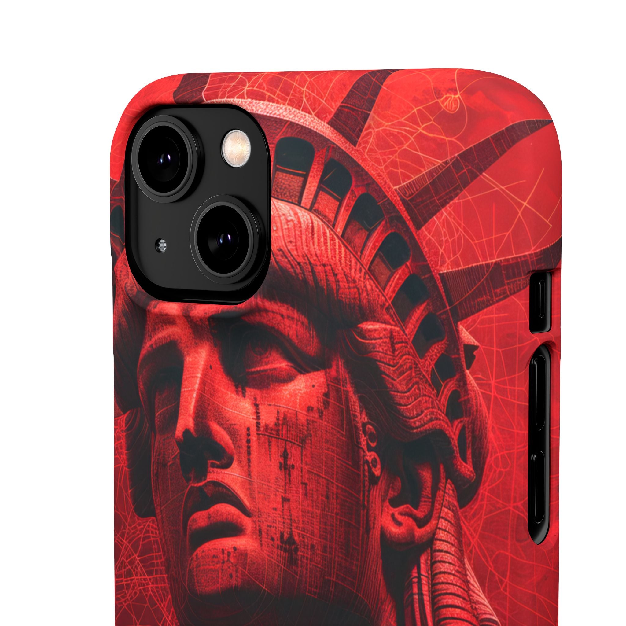 Zen Red Liberty Vision iPhone 14 - Slim Phone Case