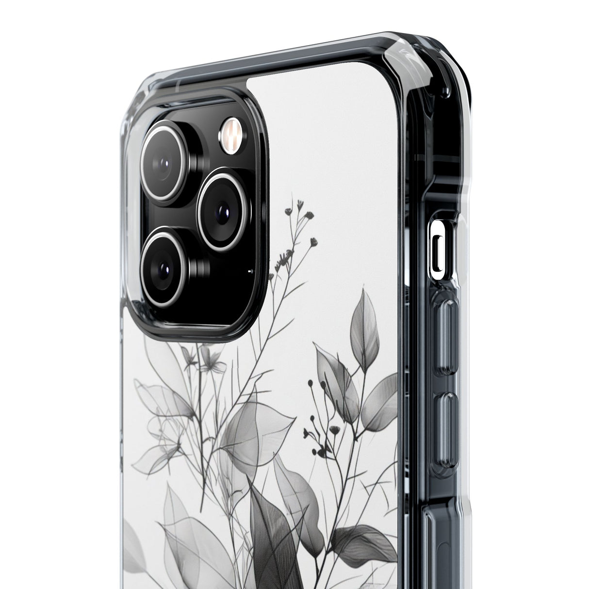 Botanical Serenity – Handyhülle für iPhone (Clear Impact – Magnetisch)