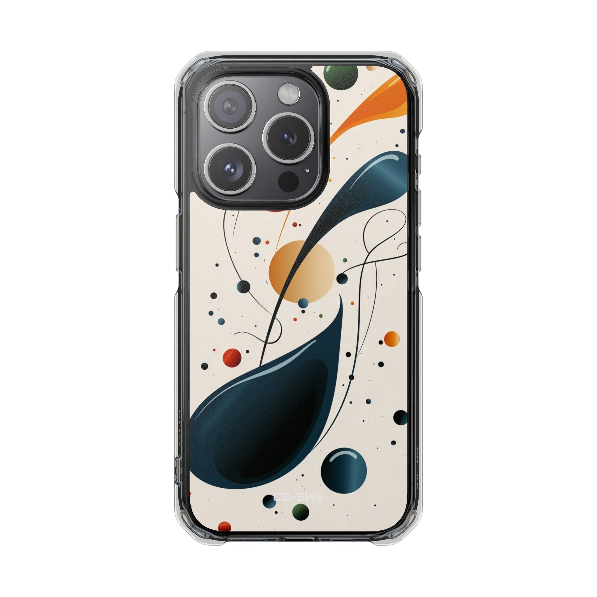 Vibrant Fluid Harmony iPhone Case - Impact