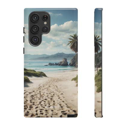 Footprints Trace Sand - Samsung Case