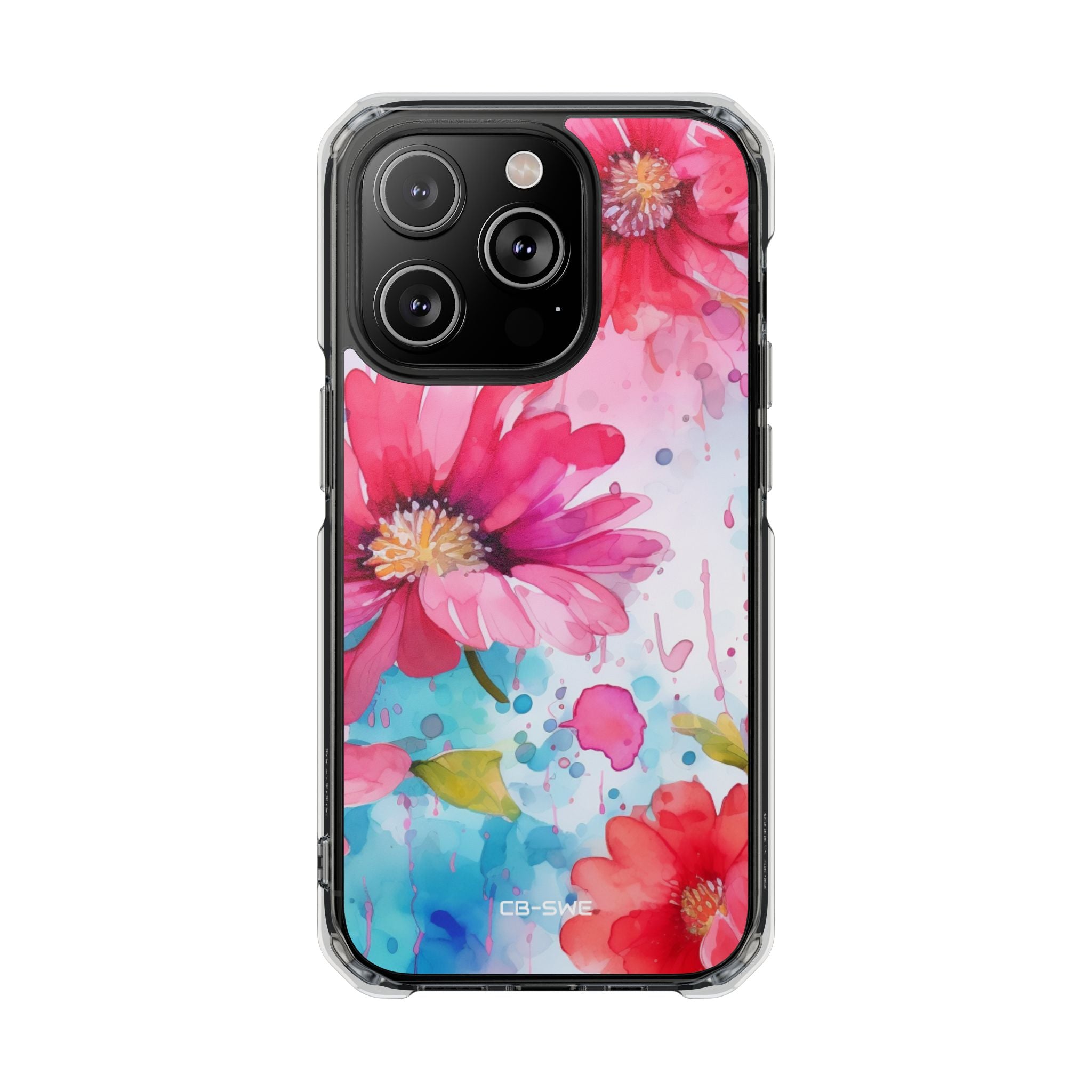 Vibrant Floral Dance iPhone Case - Impact