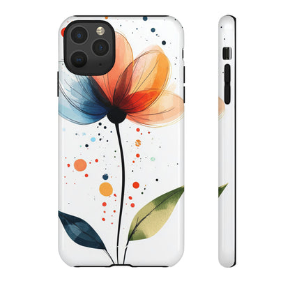Vibrant Floral Blooms - iPhone Case