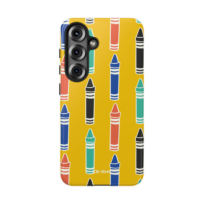Crayons Dance Joyfully - Samsung Case