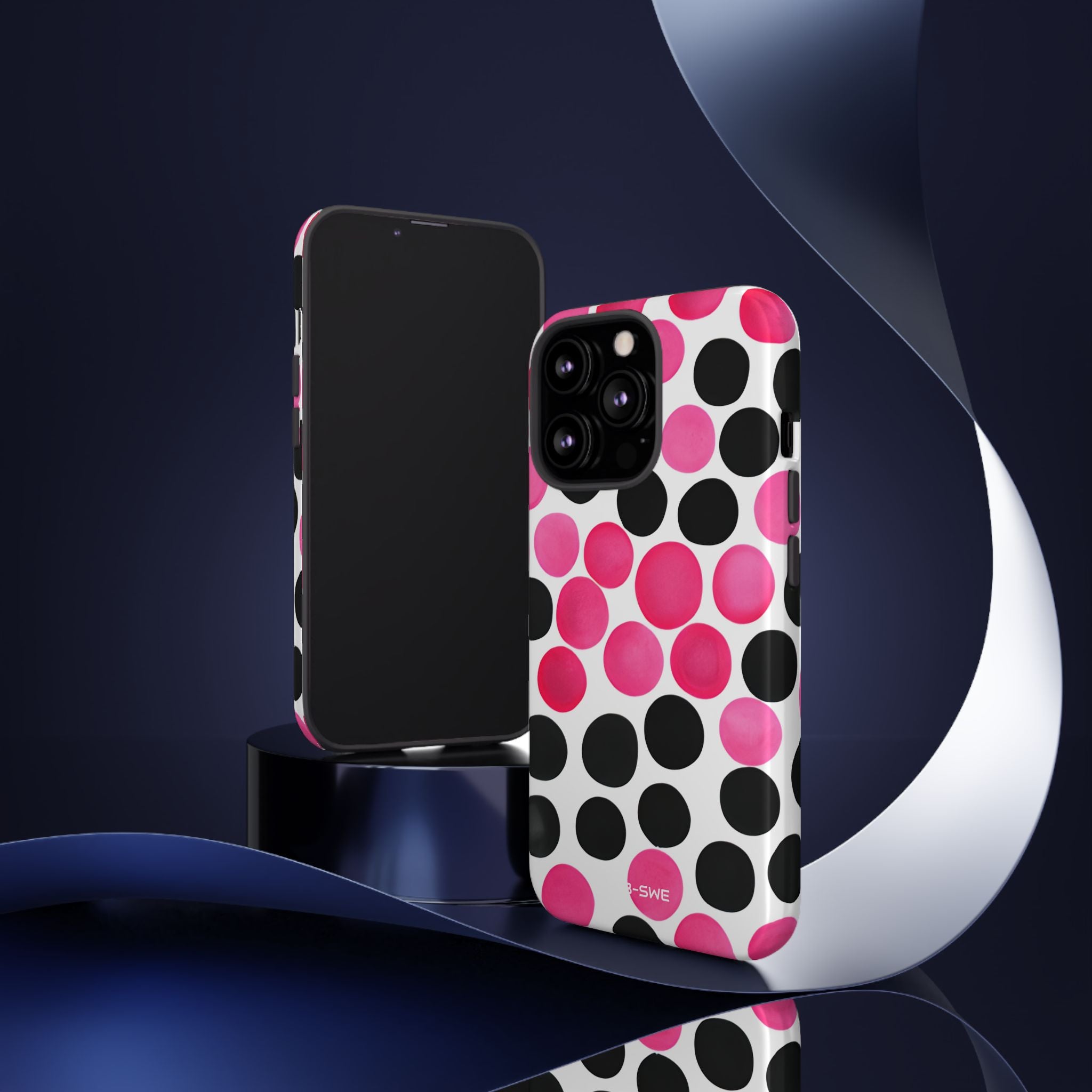 Pulsing Circles Illusion - iPhone Case