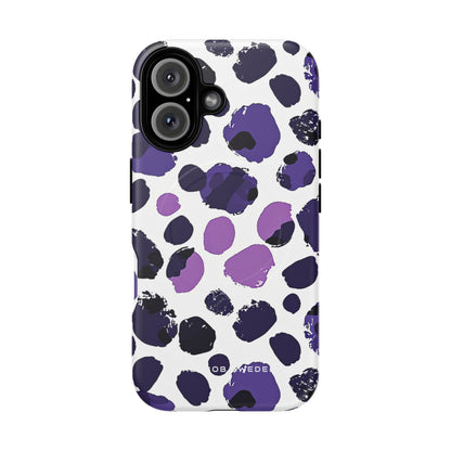 Purple Inkblots iPhone 16 | Tough+ Phone Case