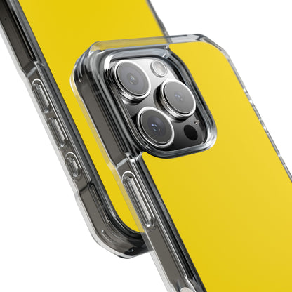 Gold Yellow - Clear Impact iPhone 16 Phone Case