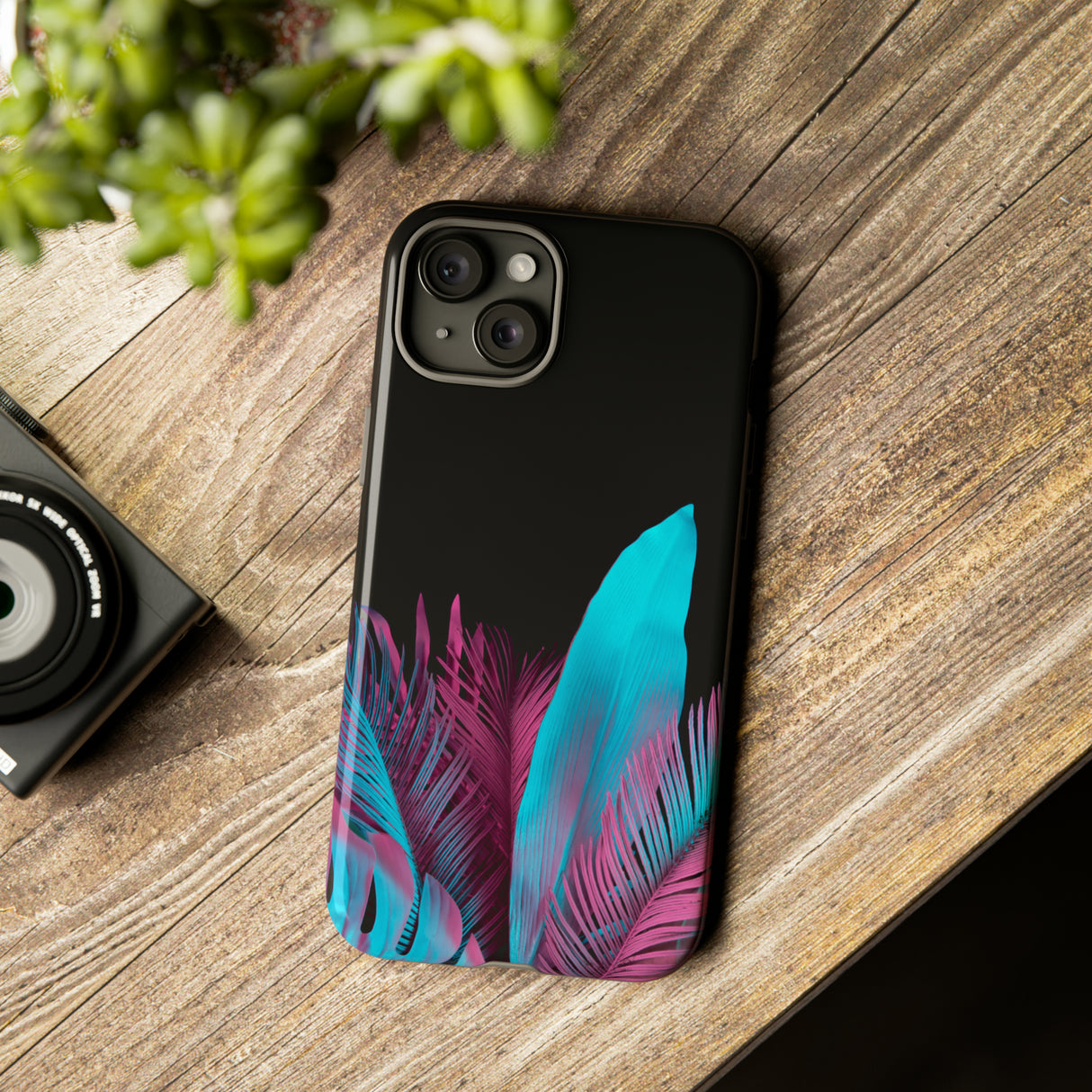 Neon Tropical - Protective Phone Case