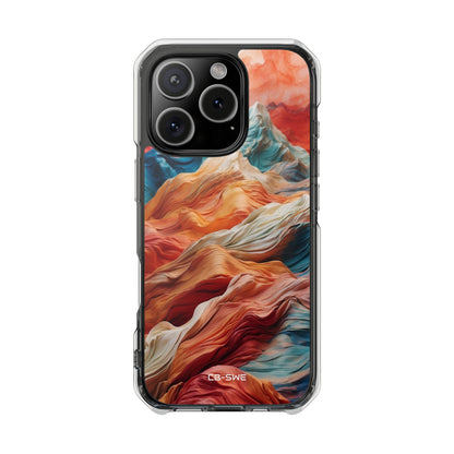 Mountain Waves Flow iPhone Case - Impact