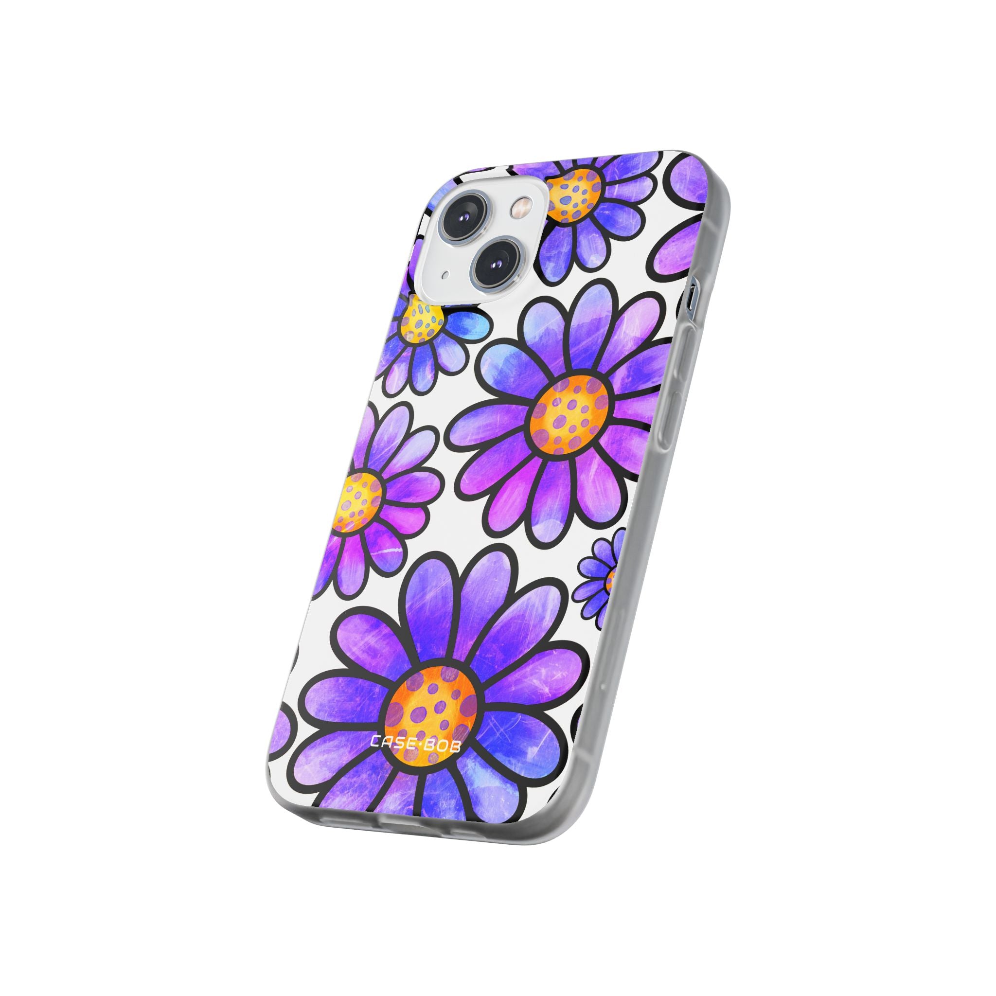 Polka Dot Blooms iPhone 14 Case - Soft
