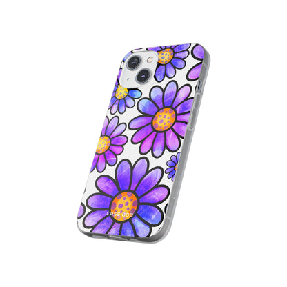 Polka Dot Blooms iPhone 14 Case - Soft